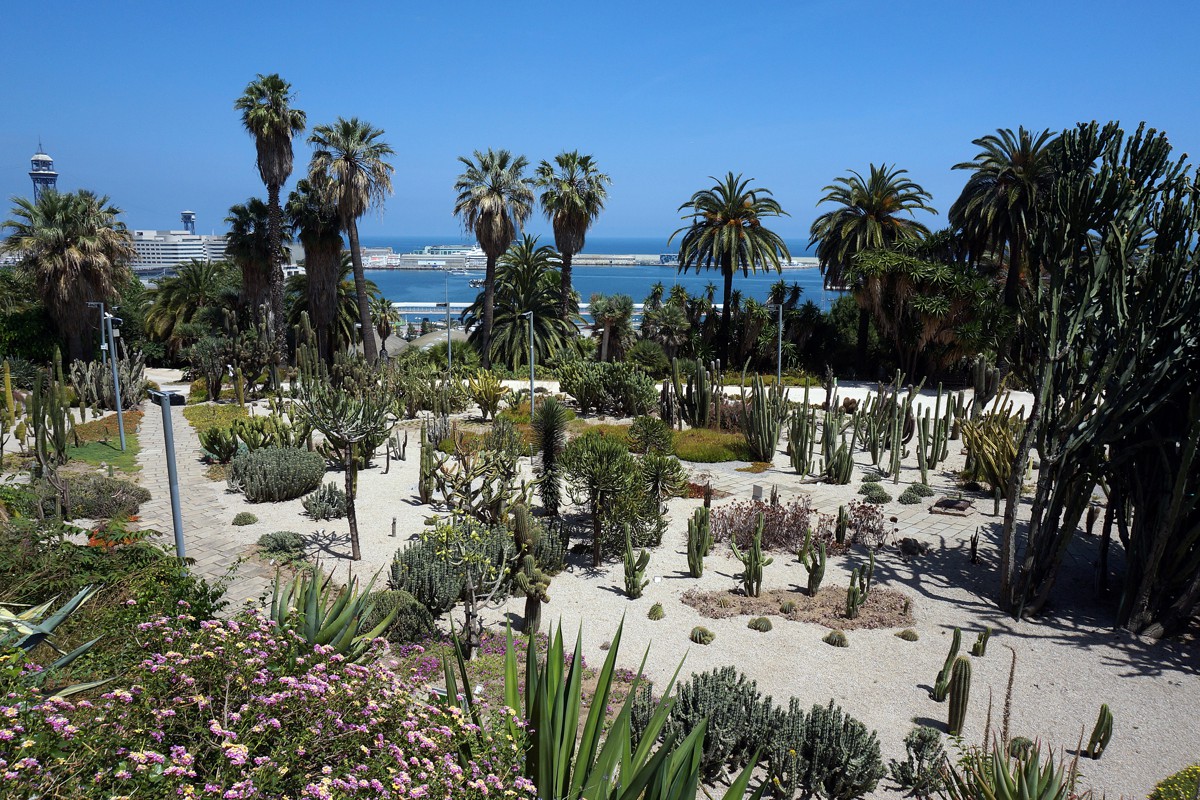 Vista panoràmica dels jardins